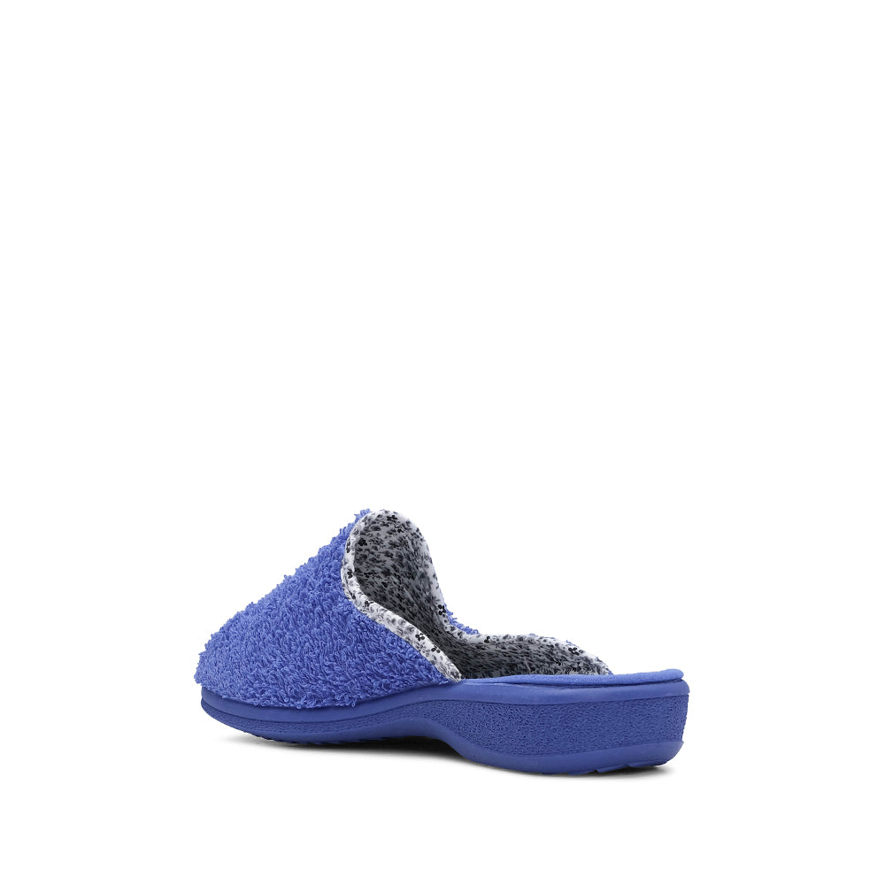 Chinelo Homewear Mulher Têxtil Azul