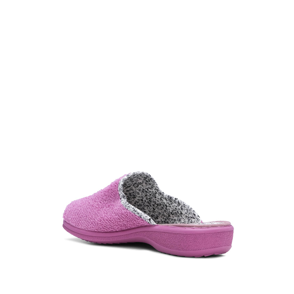 Chinelo Homewear Mulher Têxtil Lilás