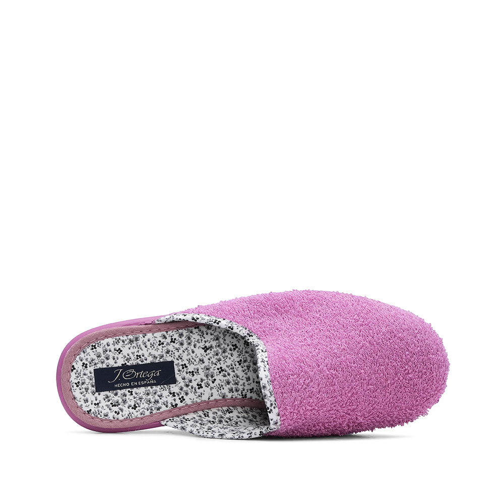 Chinelo Homewear Mulher Têxtil Lilás
