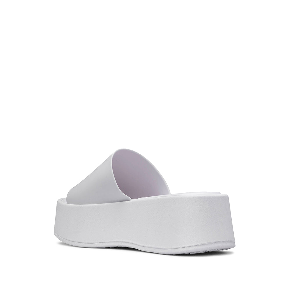 Chinelo Casual Mulher Pele Sintética Branco