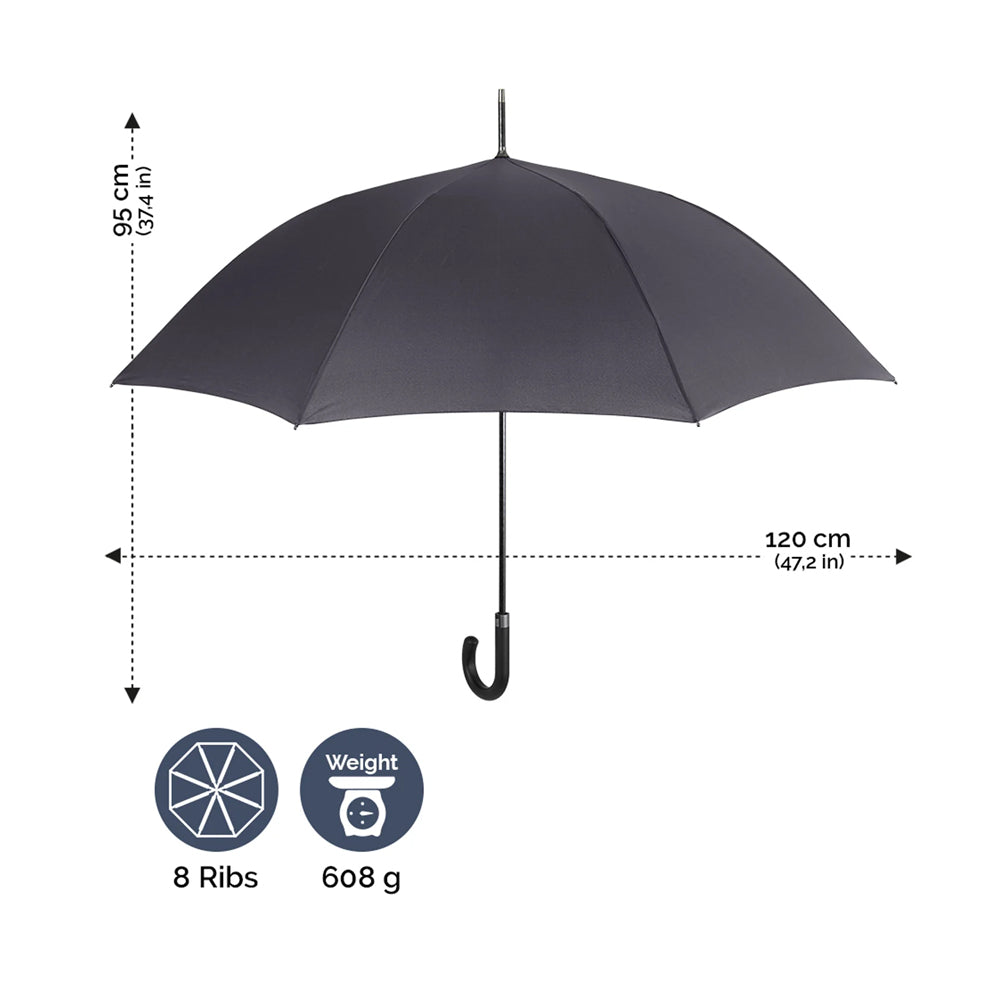 Guarda-chuva de Mão Homem Cinzento