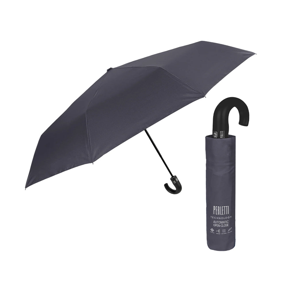 Guarda-chuva Portátil Homem Cinzento