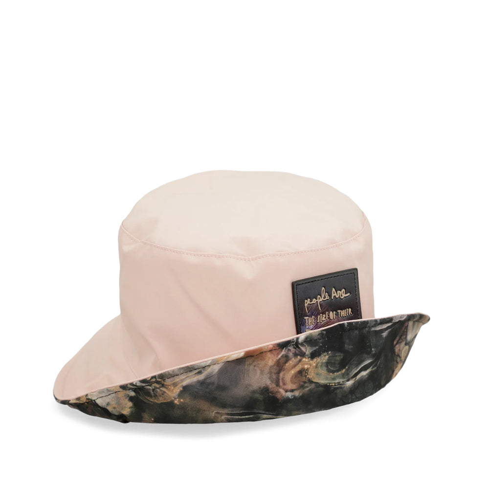 Chapeu Impermeável Reversível Mulher Rosa
