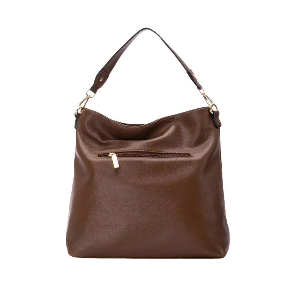 Mala de Ombro Mulher Camel