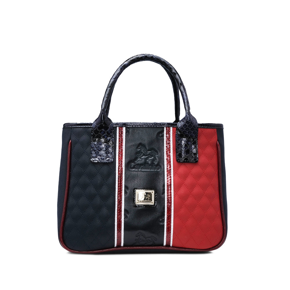 Mala de Mão Mulher Têxtil Azul Multicolor