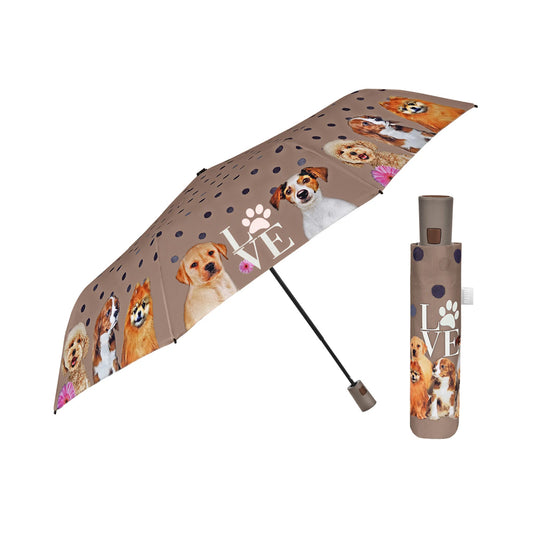 Guarda-chuva Portátil Mulher Taupe