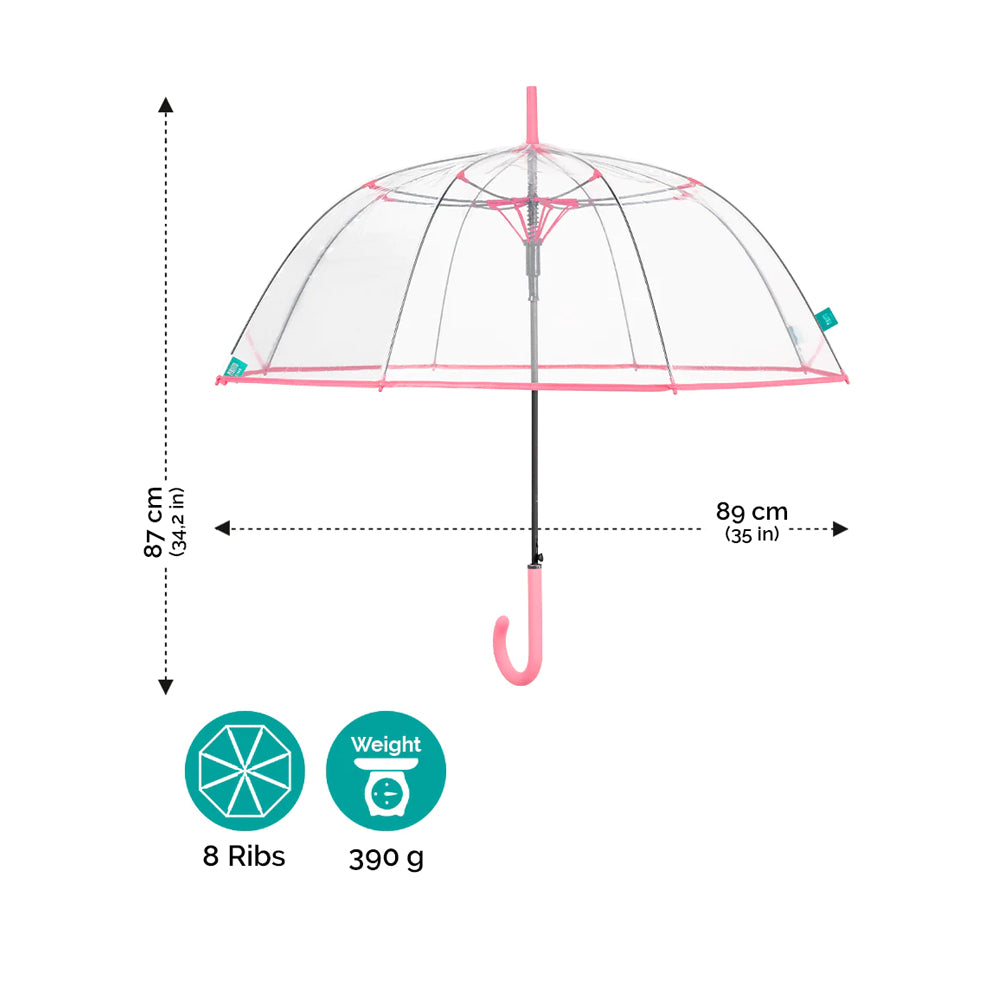 Guarda-chuva de Mão Mulher Rosa
