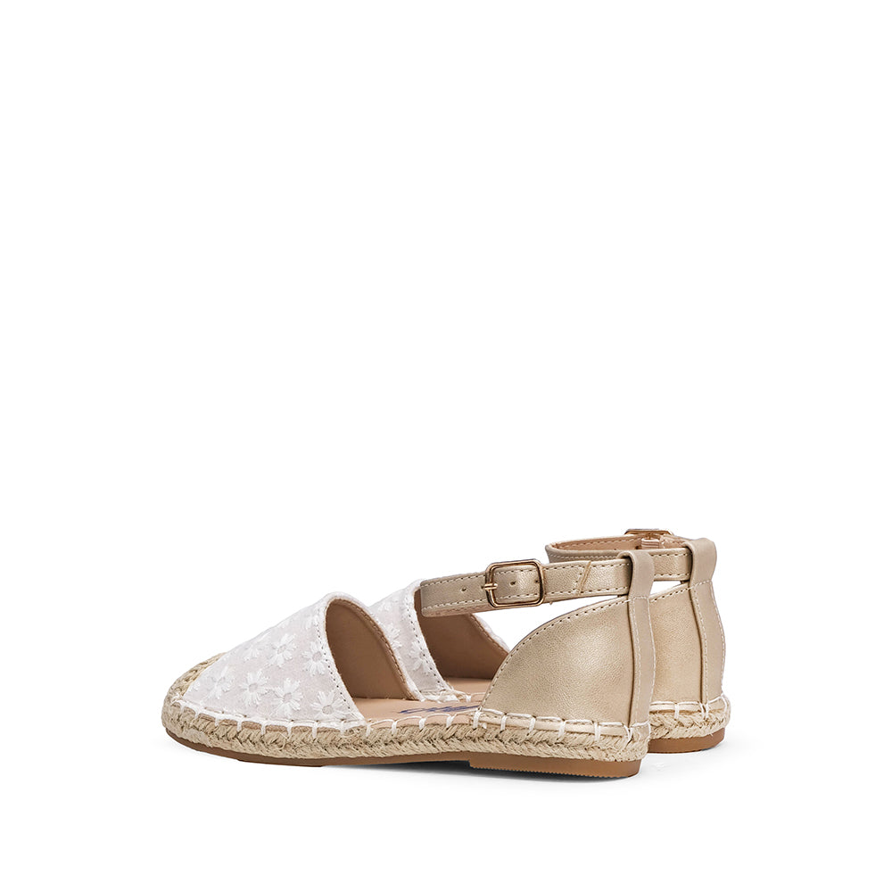Sapato Alpercatas Criança Dourado