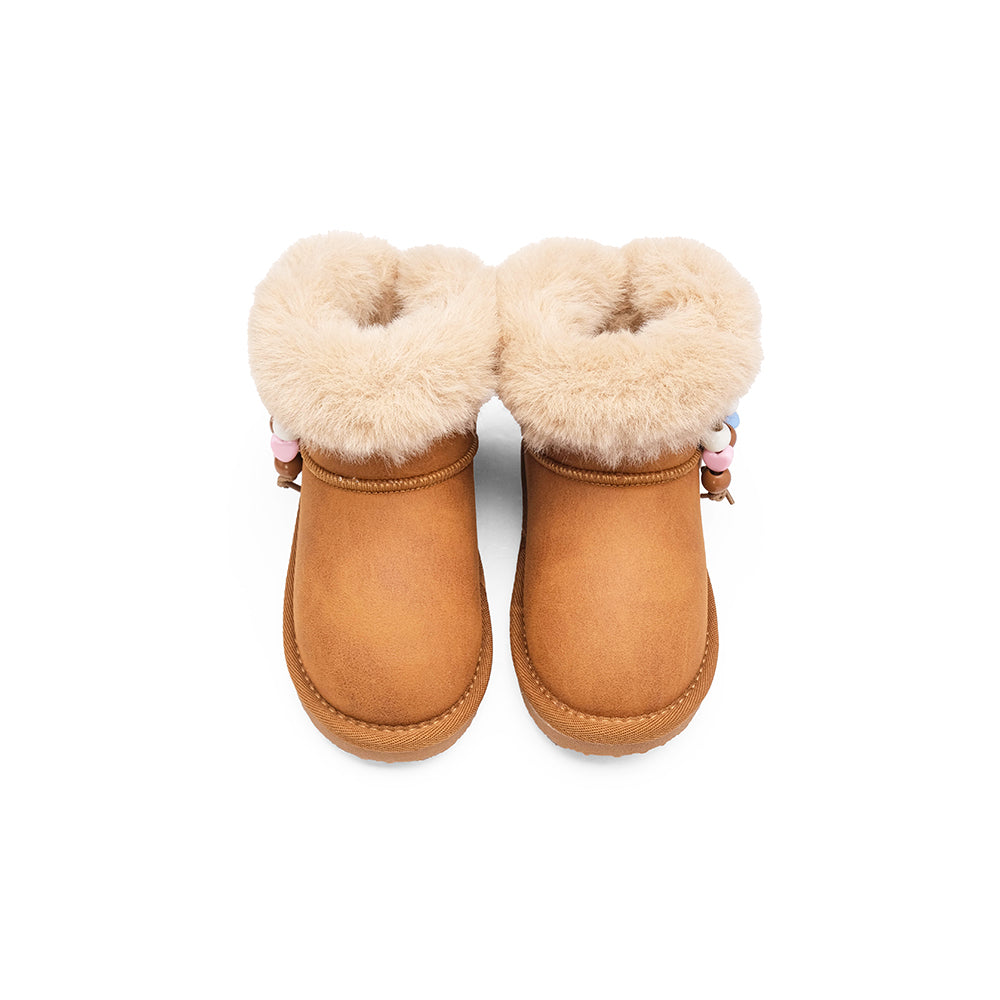Pantufa Casual Criança Camel