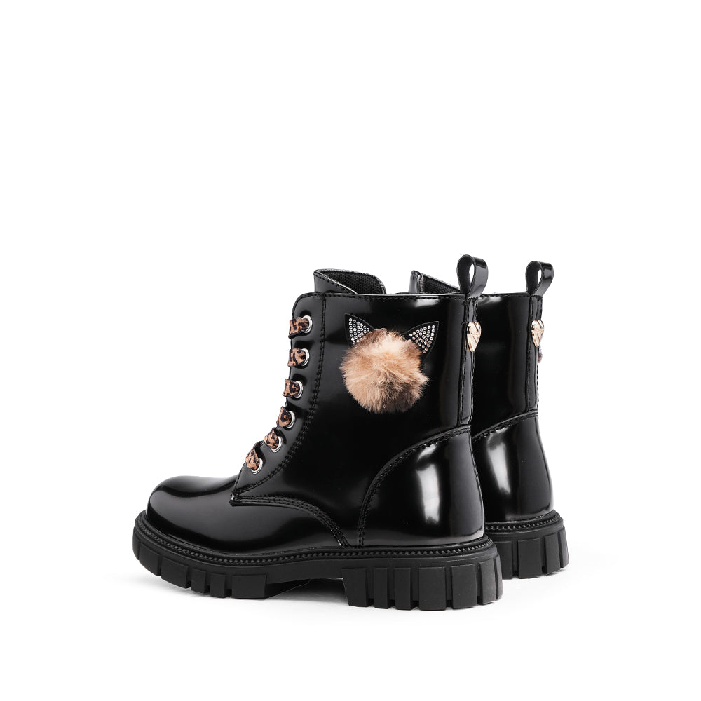 Botim Casual Criança Preto