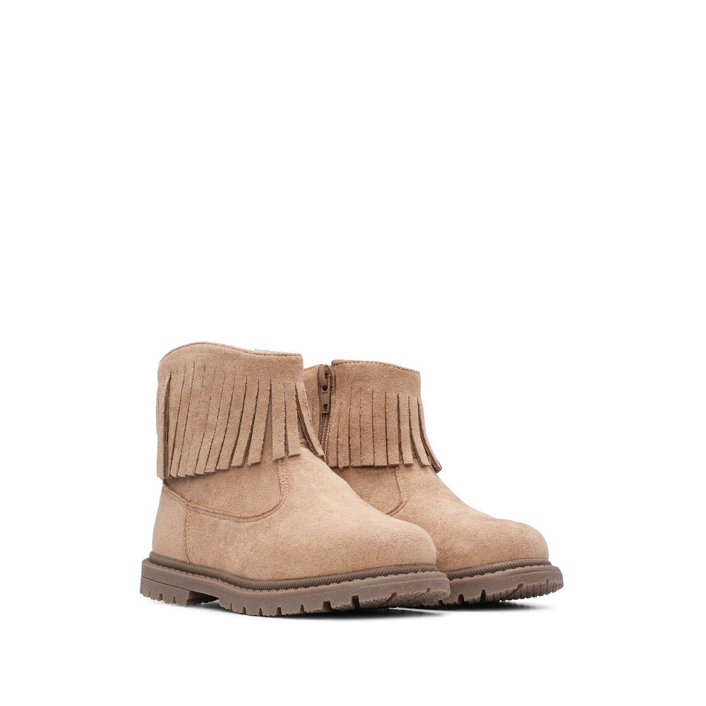 Bota Casual Criança Camel