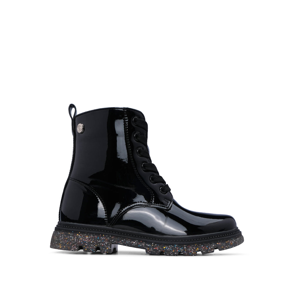 Bota Militar Criança Preto