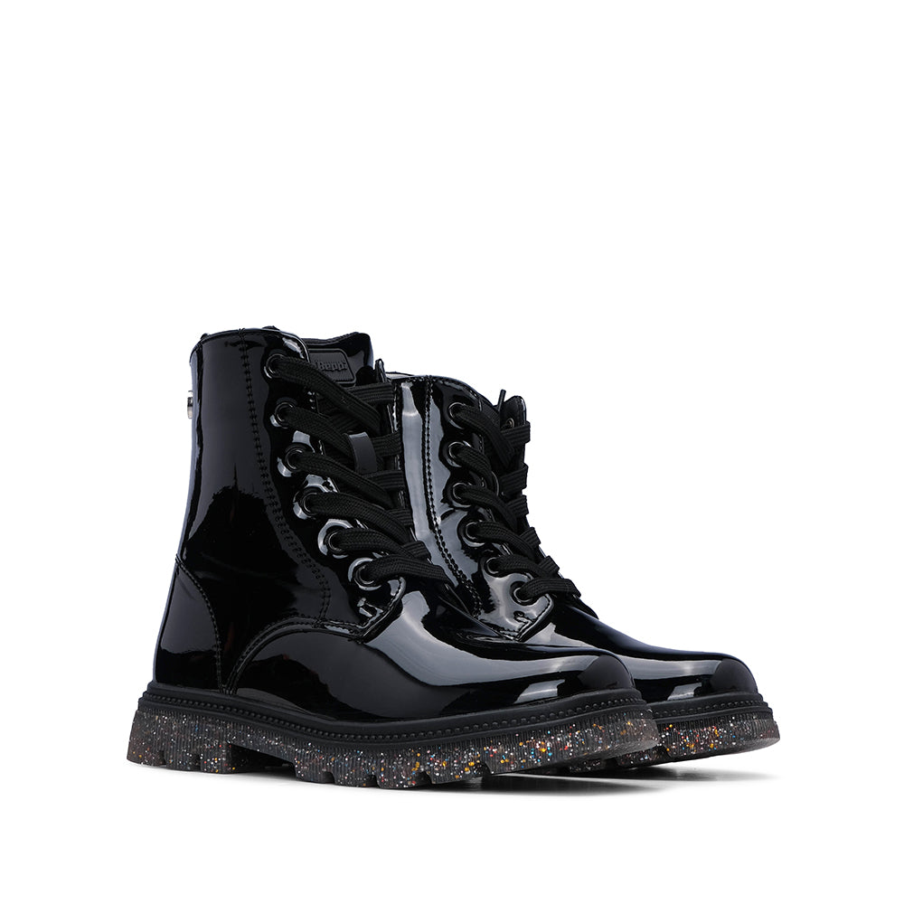 Bota Militar Criança Preto