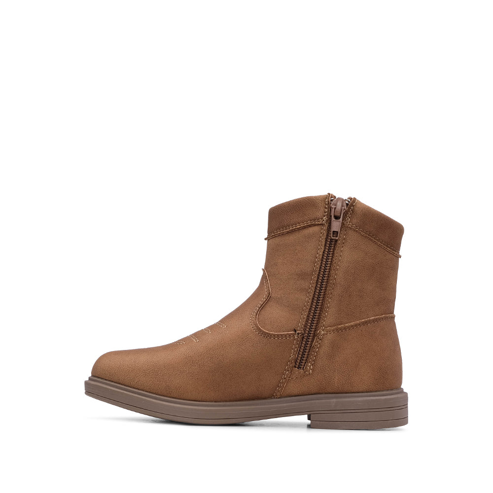 Bota Casual Criança Camel