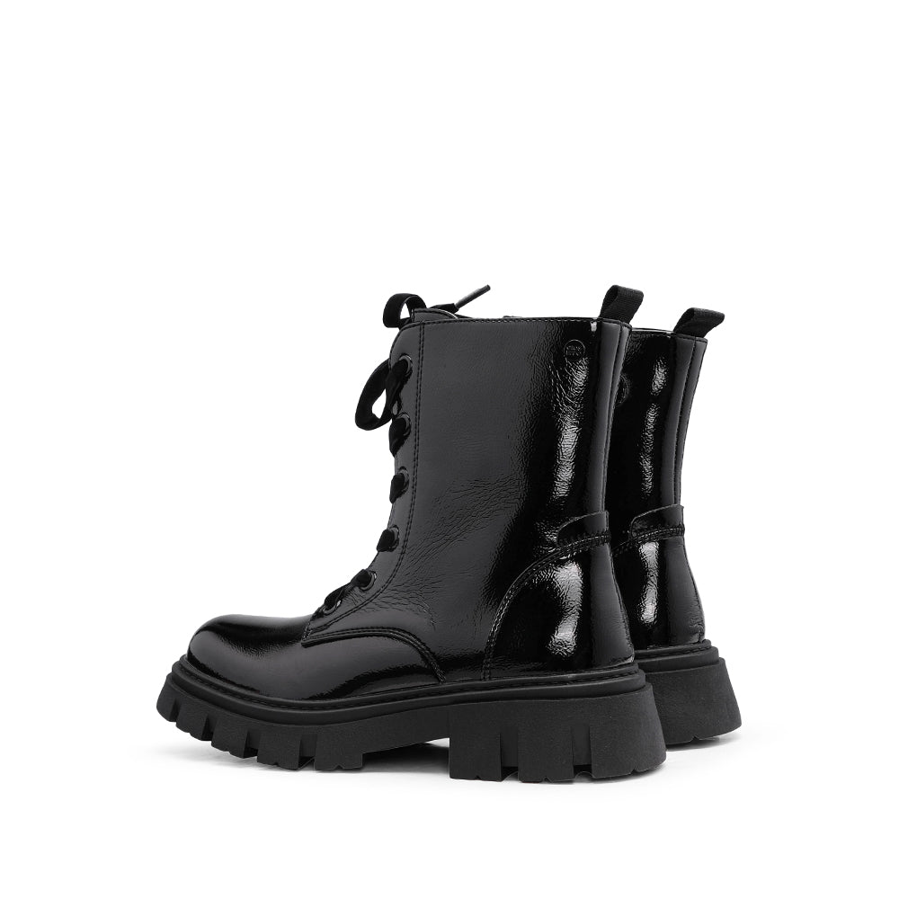 Bota Militar Criança Preto