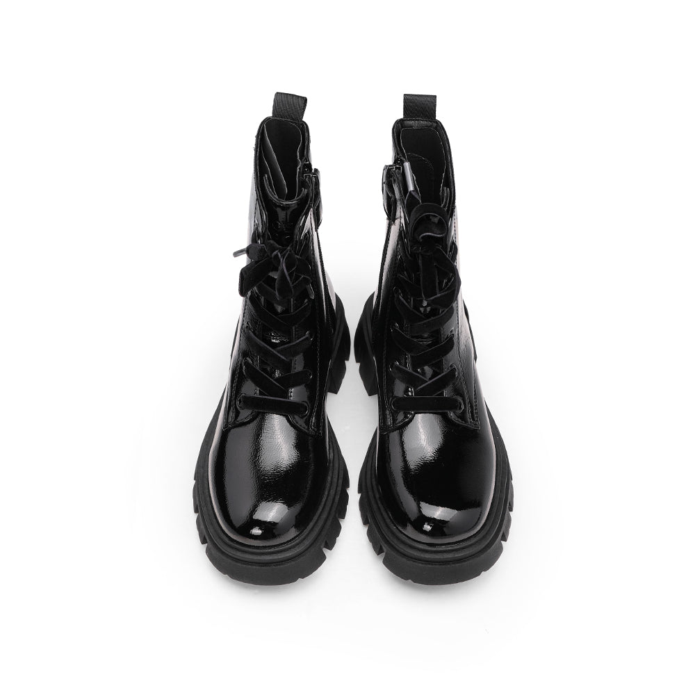 Bota Militar Criança Preto