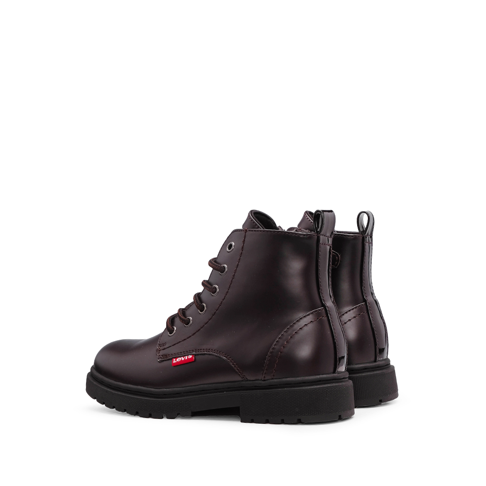 Bota Militar Criança Castanho