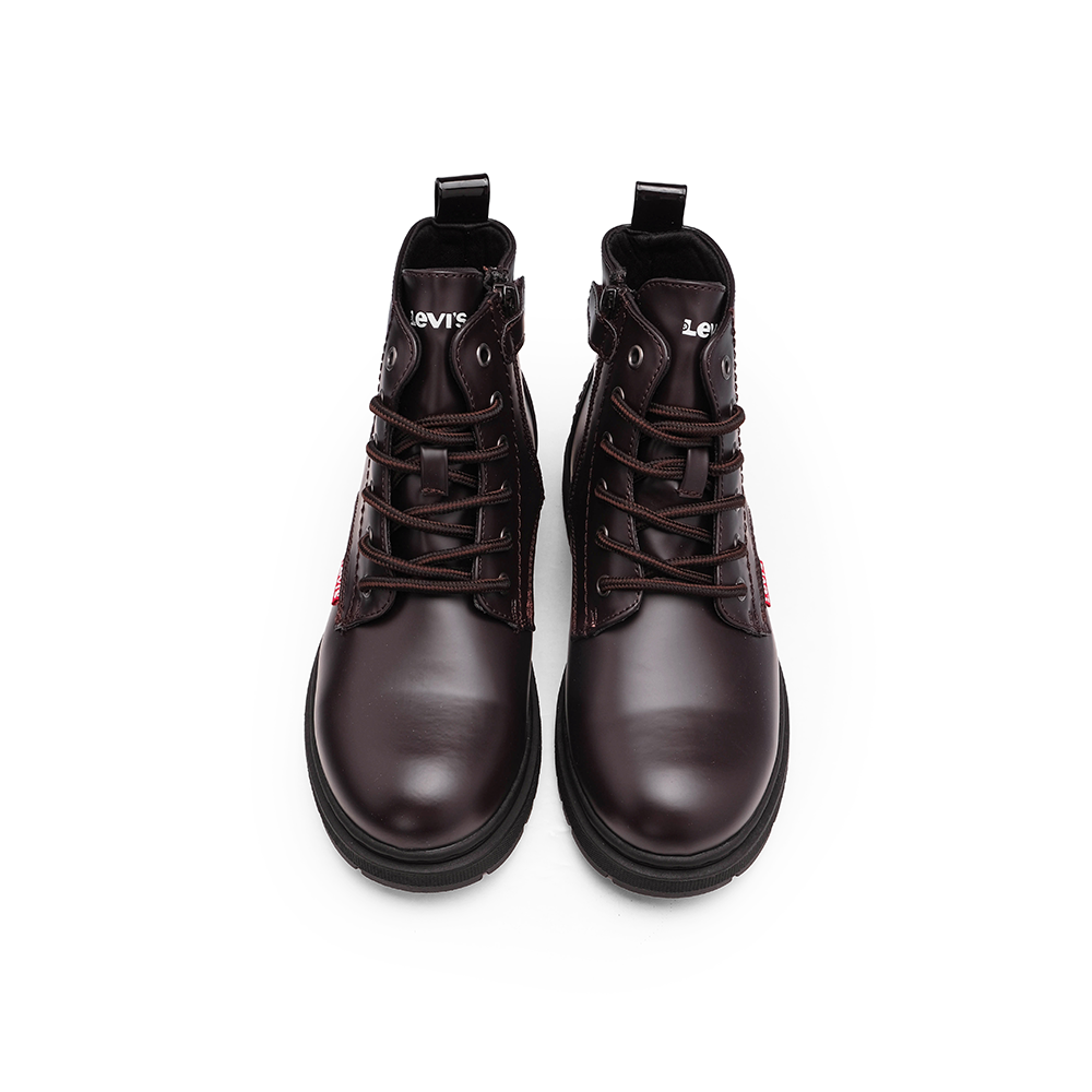 Bota Militar Criança Castanho
