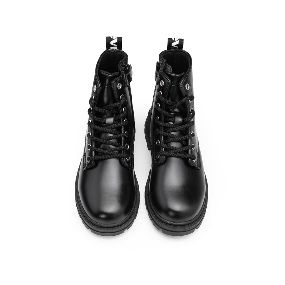 Bota Militar Criança Preto