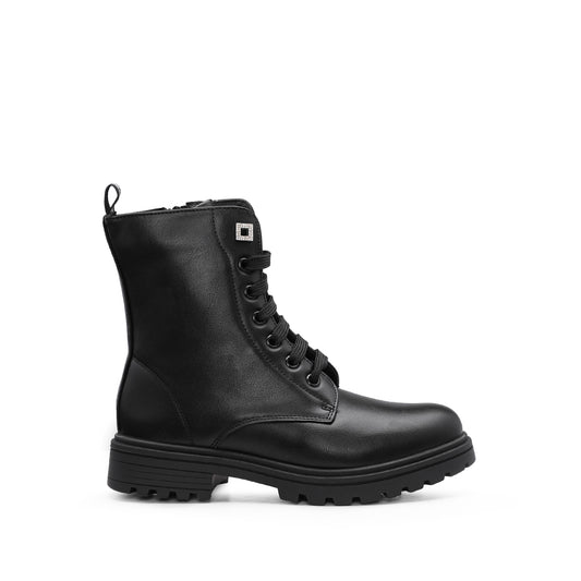 Bota Militar Criança  Preto