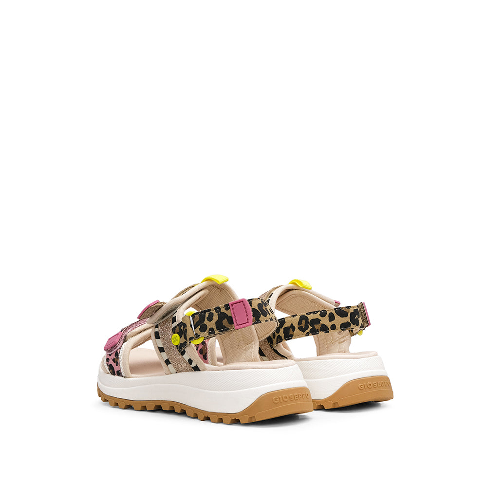Sandália Casual Criança Leopardo