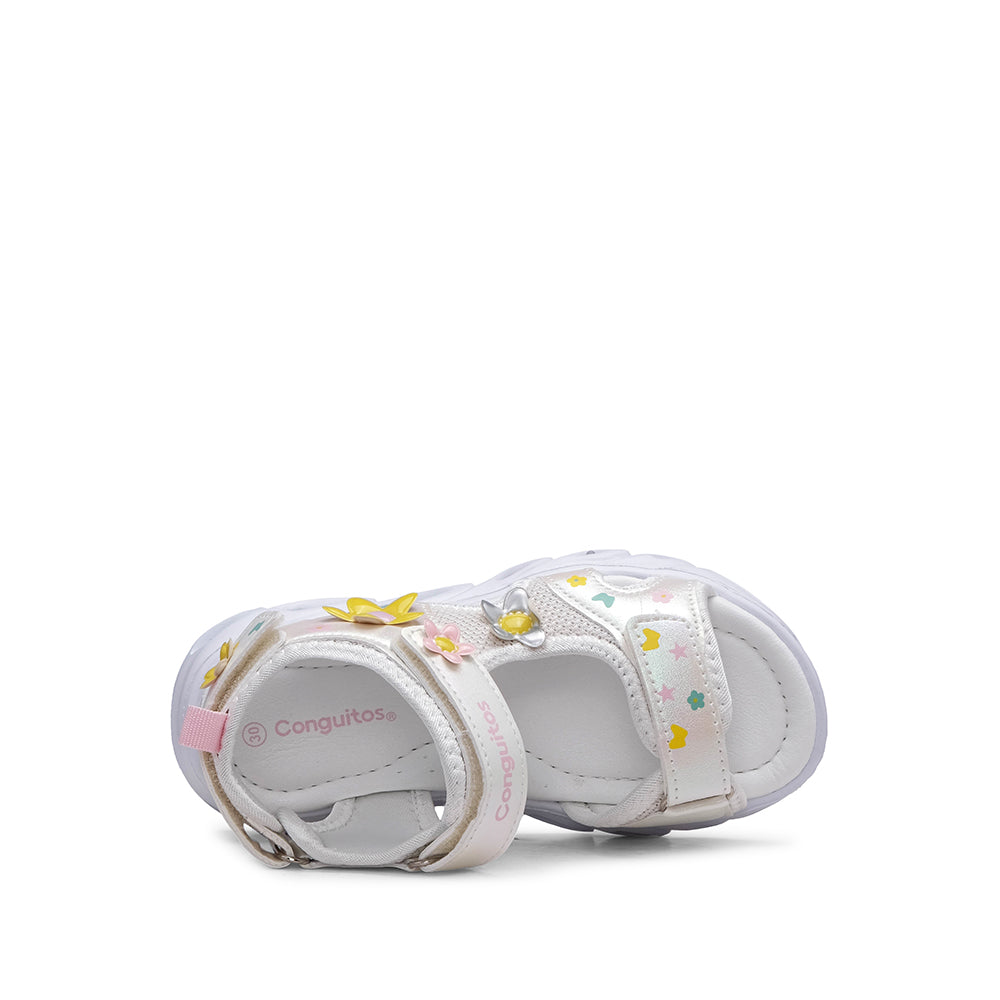 Sandália Casual Criança Branco