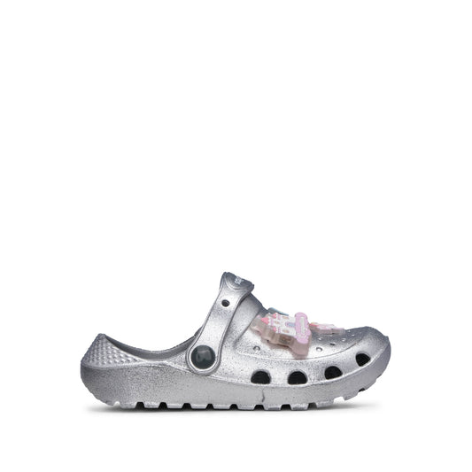 Chinelo Casual Criança Prata