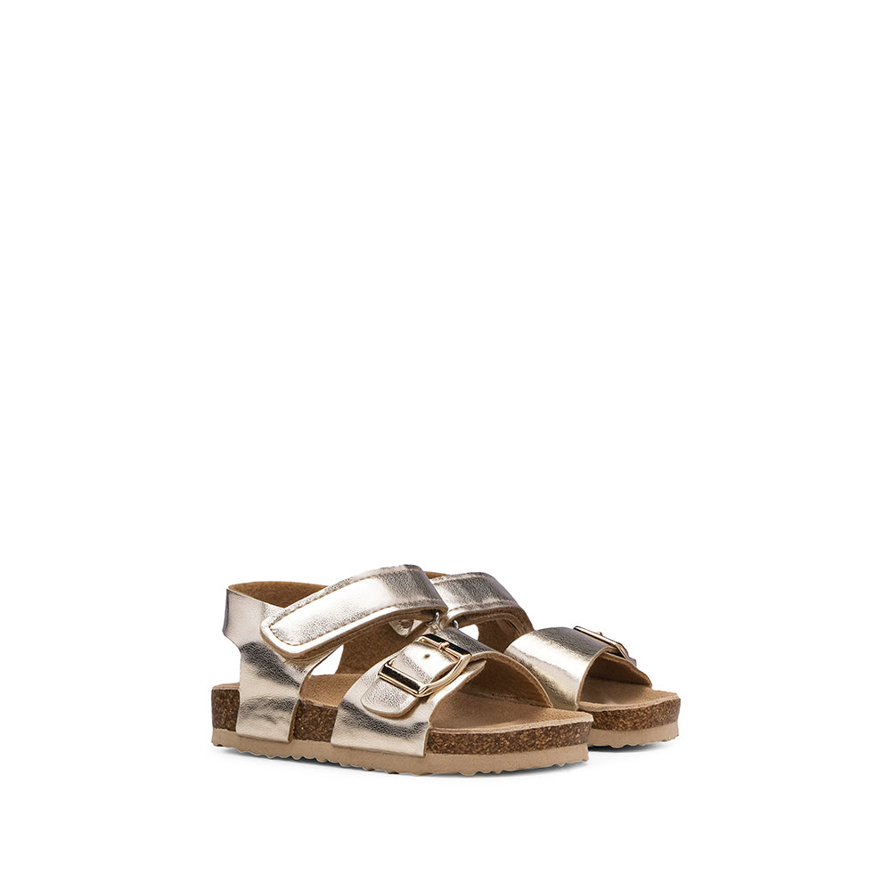 Sandália Casual Criança Dourado