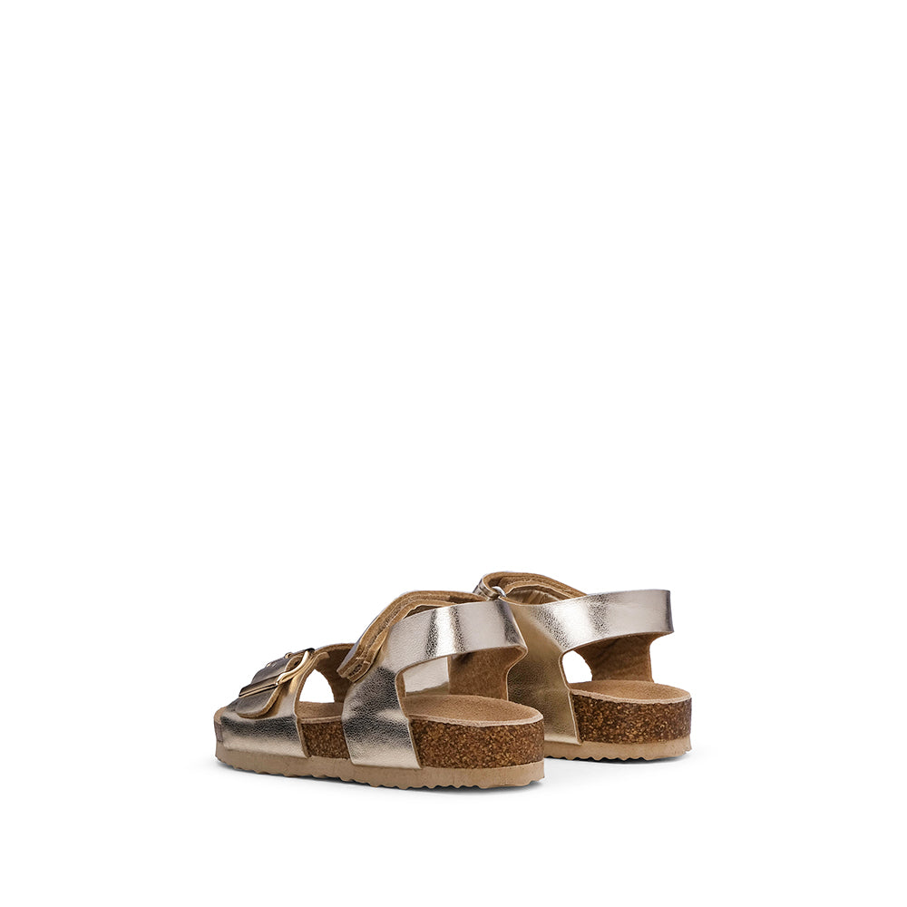 Sandália Casual Criança Dourado