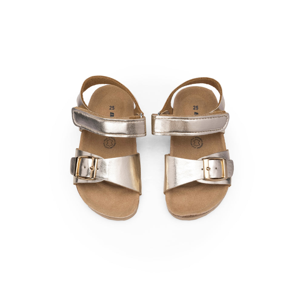 Sandália Casual Criança Dourado