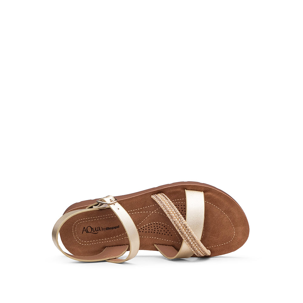 Sandália Casual Criança Dourado