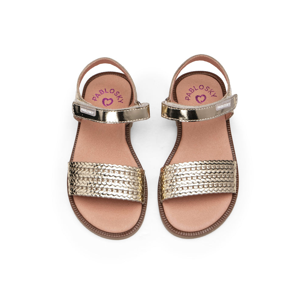 Sandália Casual Criança Champagne