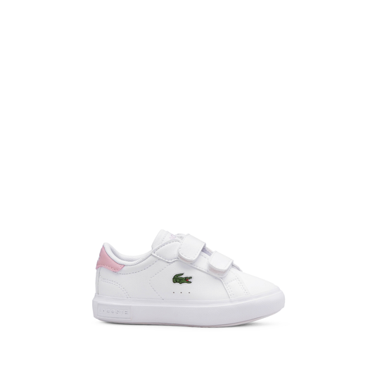 Sapatilha Casual Criança Branco E Rosa