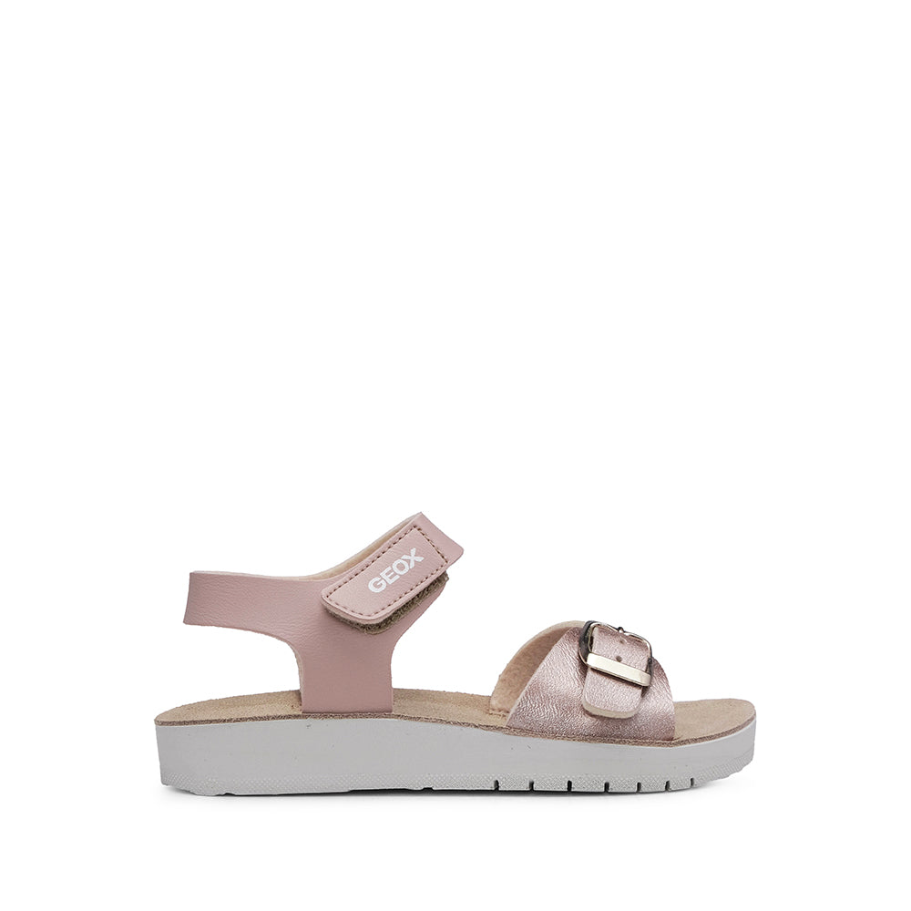 Sandália Casual Criança Ouro Rosa