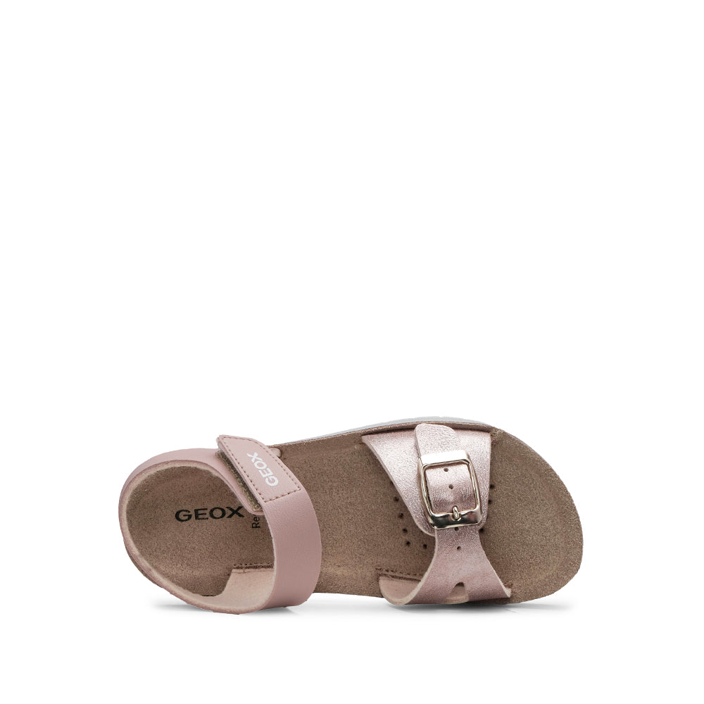 Sandália Casual Criança Ouro Rosa
