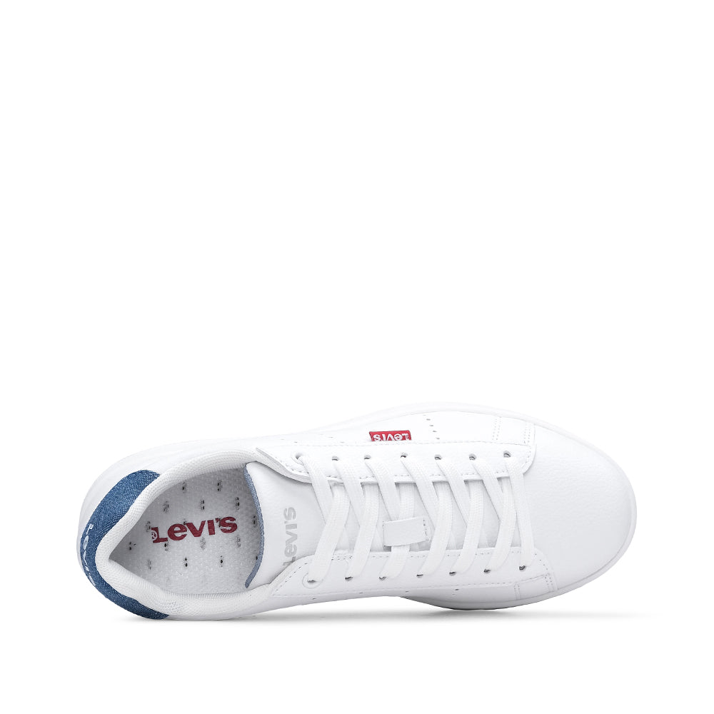 Sapatilha Casual Criança Branco E Azul