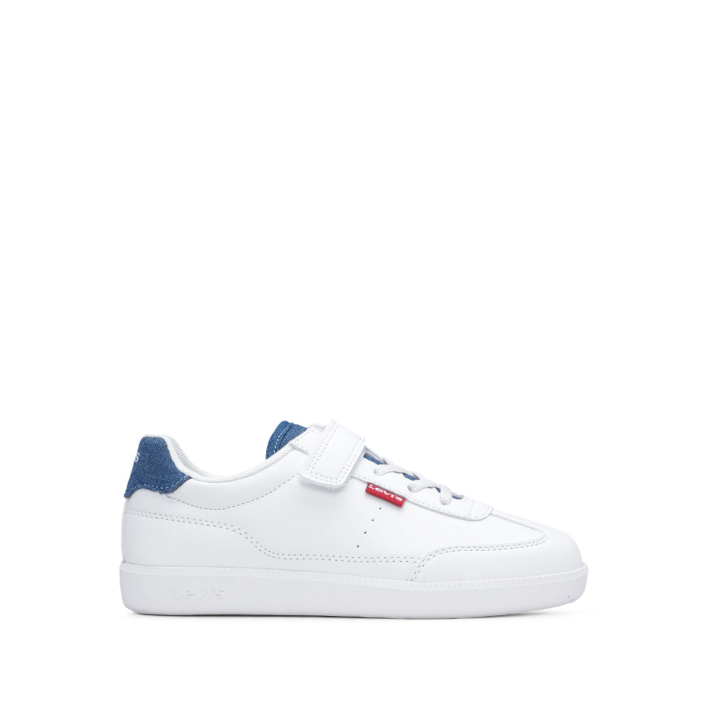 Sapatilha Casual Criança Branco E Azul