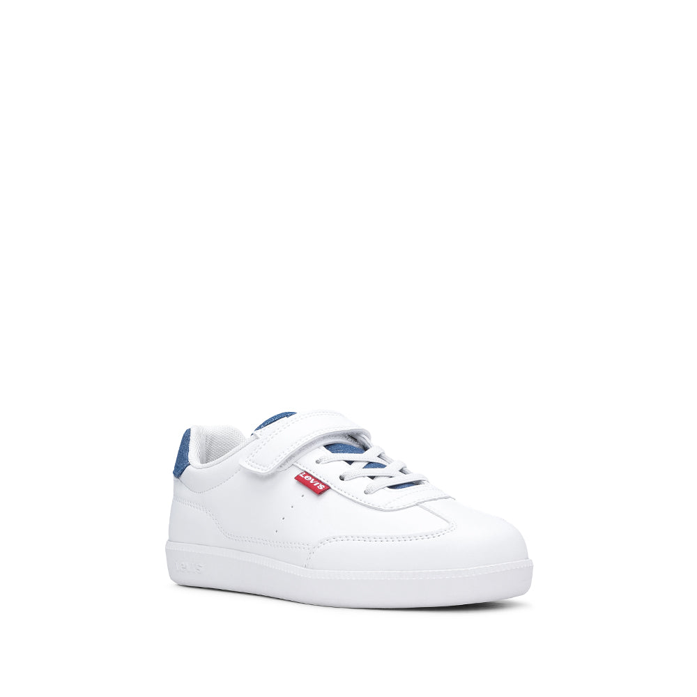 Sapatilha Casual Criança Branco E Azul