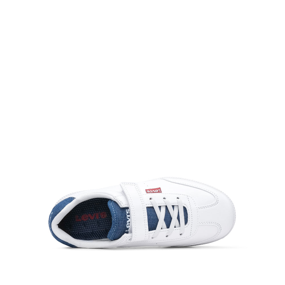 Sapatilha Casual Criança Branco E Azul