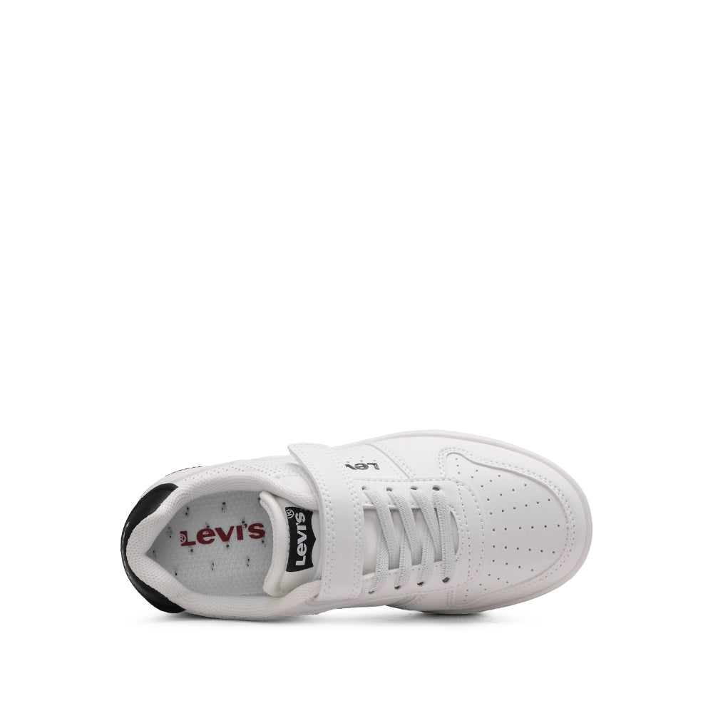 Sapatilha Casual Criança Branco E Preto