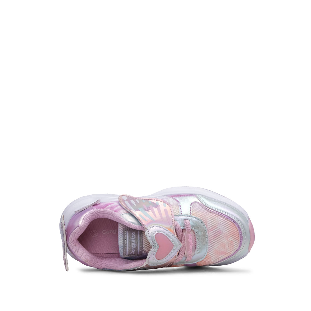 Sapatilha Casual Criança Rosa
