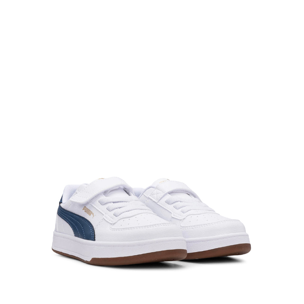 Sapatilha Casual Criança Branco E Azul