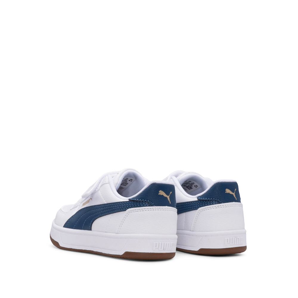 Sapatilha Casual Criança Branco E Azul