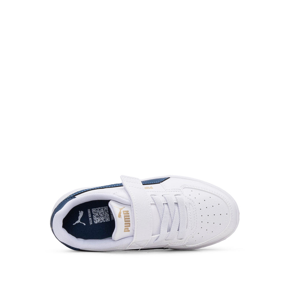 Sapatilha Casual Criança Branco E Azul