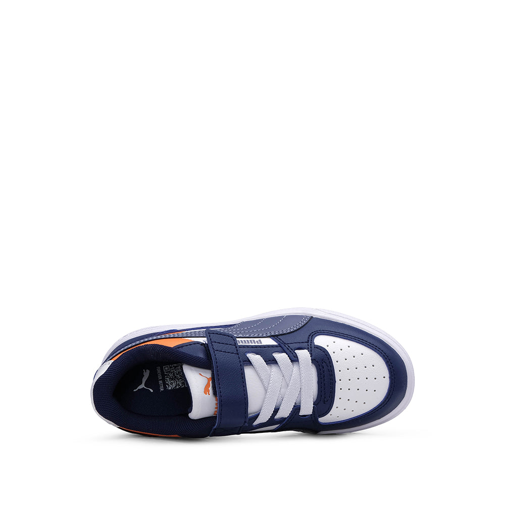 Sapatilha Desportivo Criança Branco E Azul