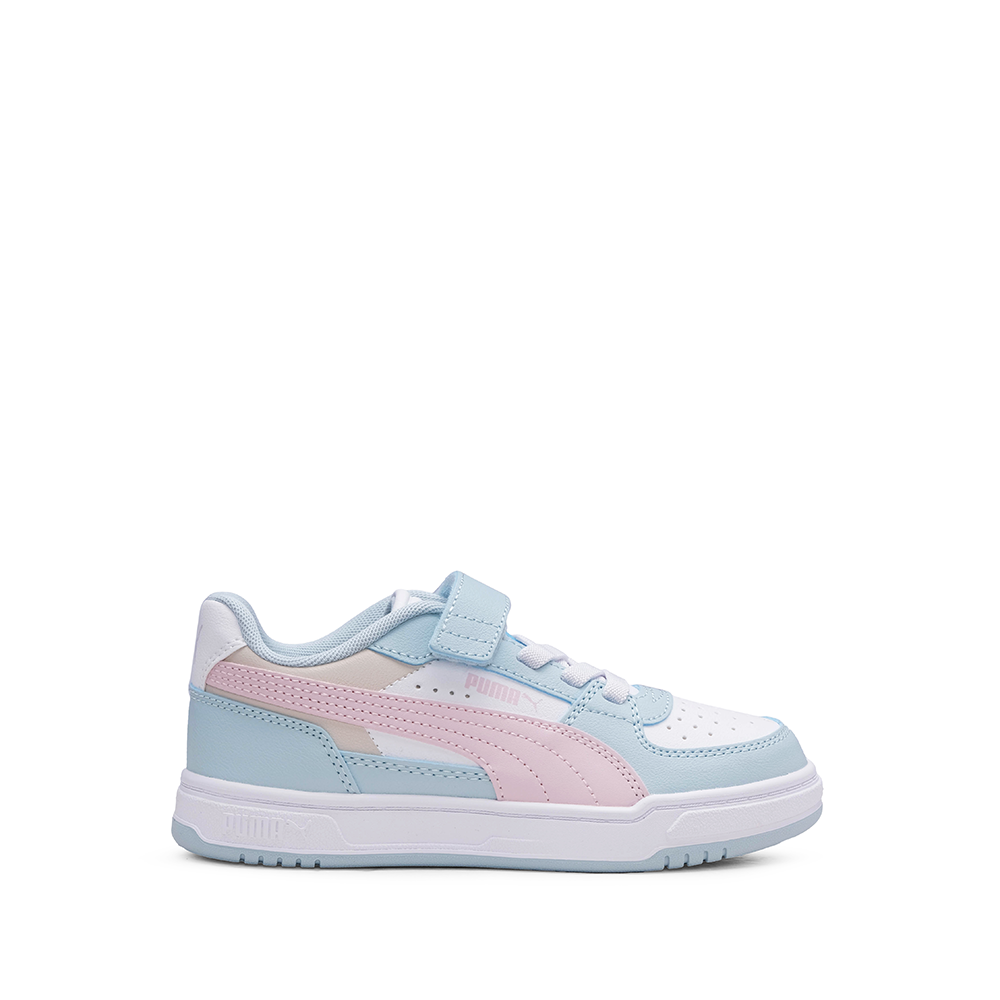 Sapatilha Casual Criança Branco E Rosa