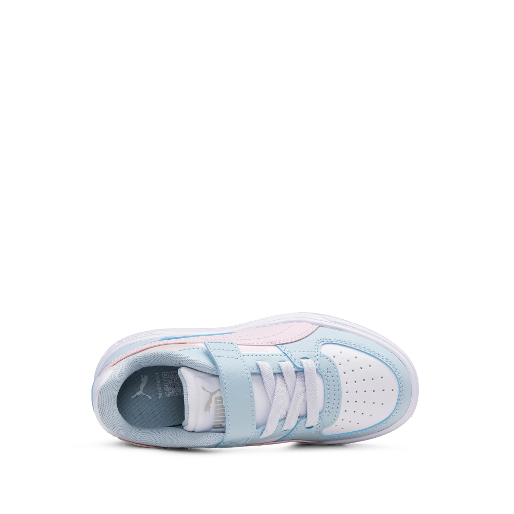 Sapatilha Casual Criança Branco E Rosa