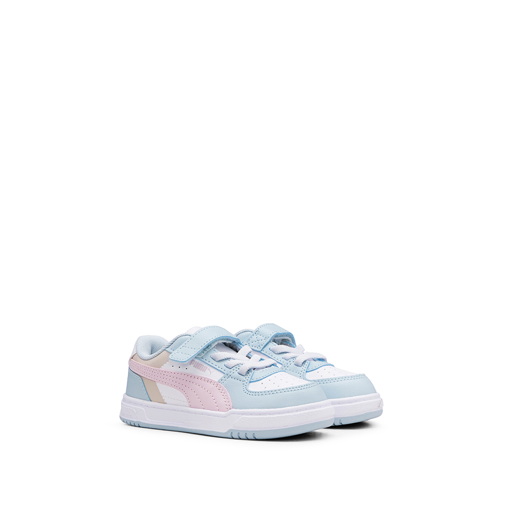 Sapatilha Casual Criança Branco E Rosa