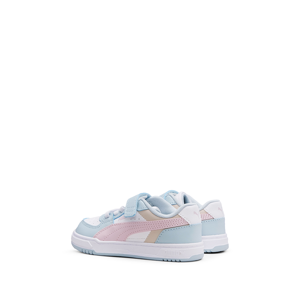 Sapatilha Casual Criança Branco E Rosa