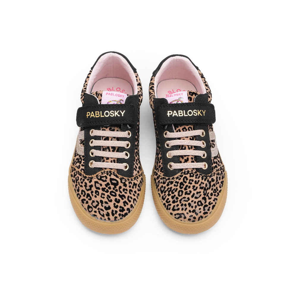 Sapatilha Casual Criança Leopardo